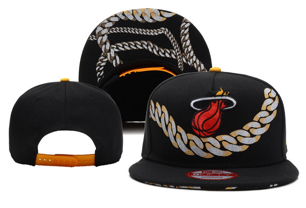 NBA Miami Heat NE Snapback Hat #212